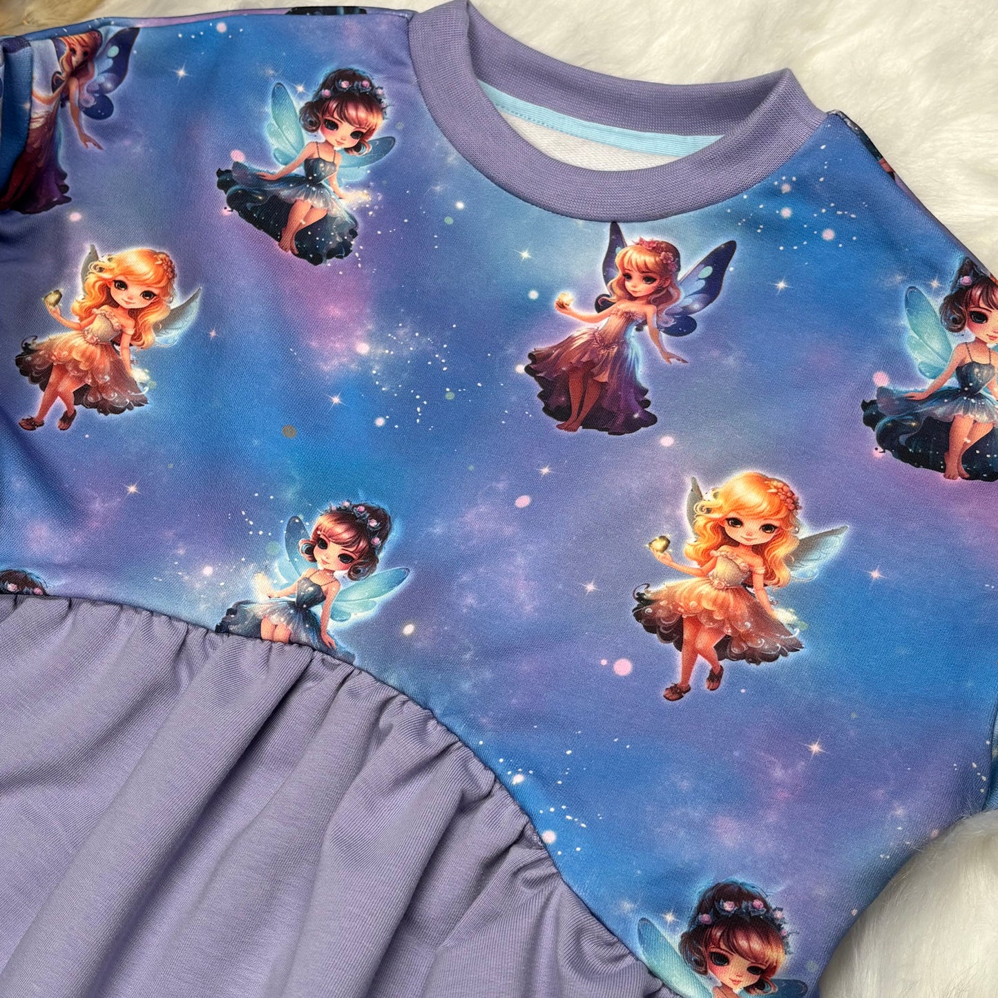 Sternenfee | Feen Stoff Meterware | Kinderstoff