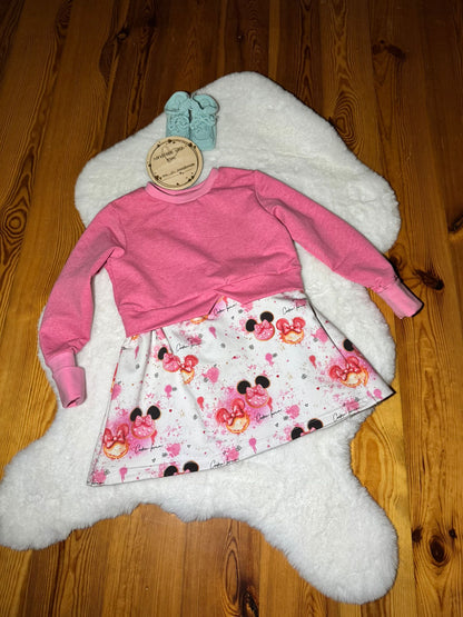 Kinderstoff Jersey Meterware  "Cookie Lover" - 0,5m