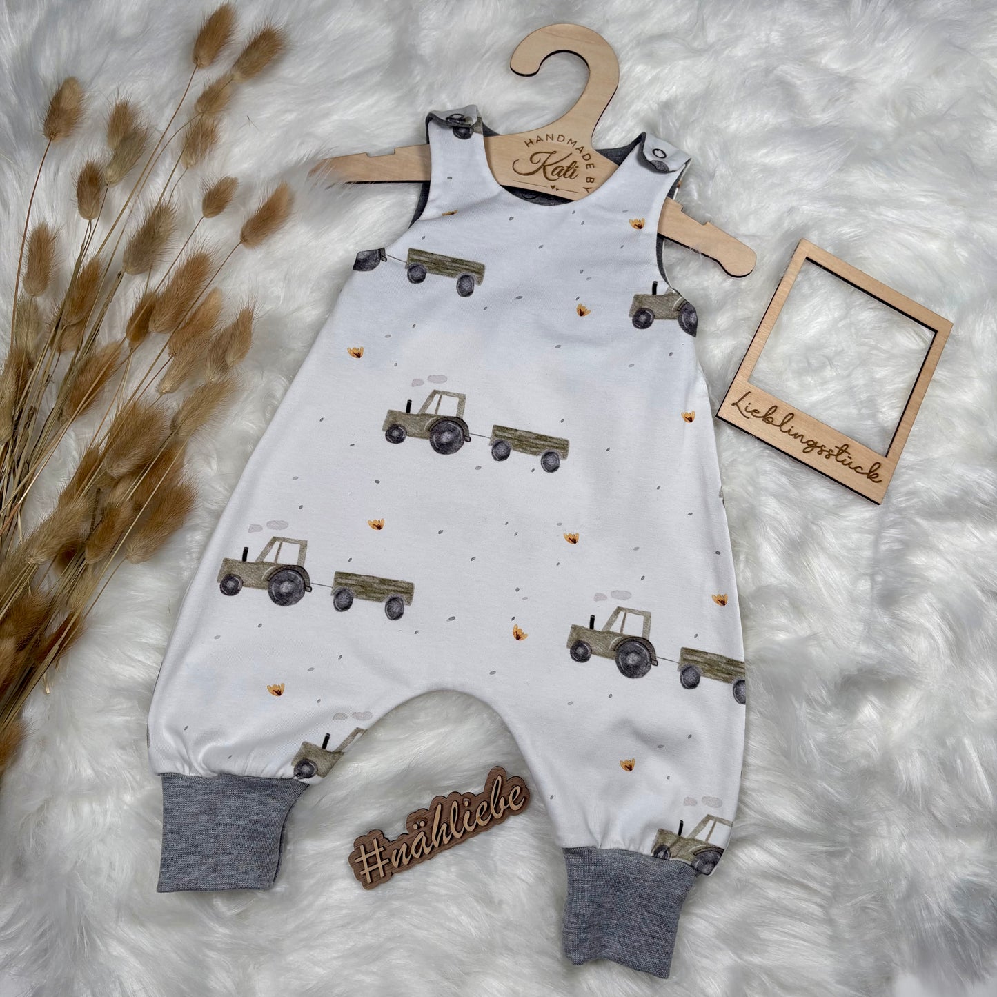 Traktor | Bauernhof Stoff Meterware | Kinderstoff