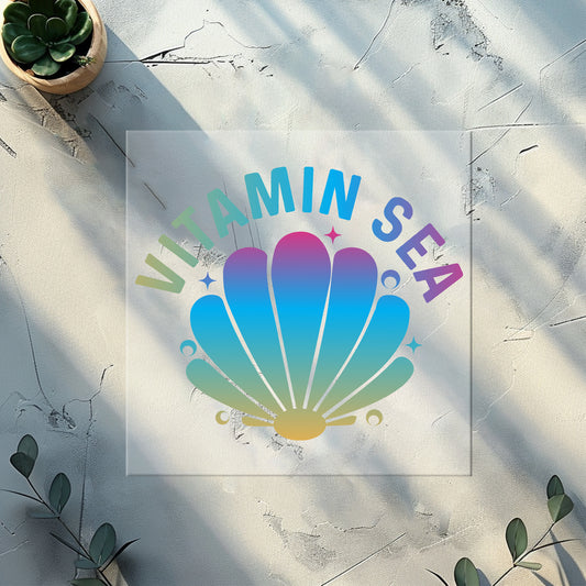 Glitzer-/Bügelbild "Vitamin Sea"