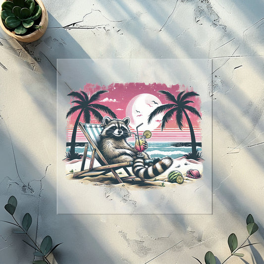 Glitzer-/Bügelbild "Beach Bandit"