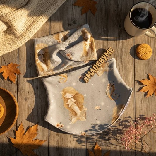 Haarband & Halssocke „Meerjungfrau“