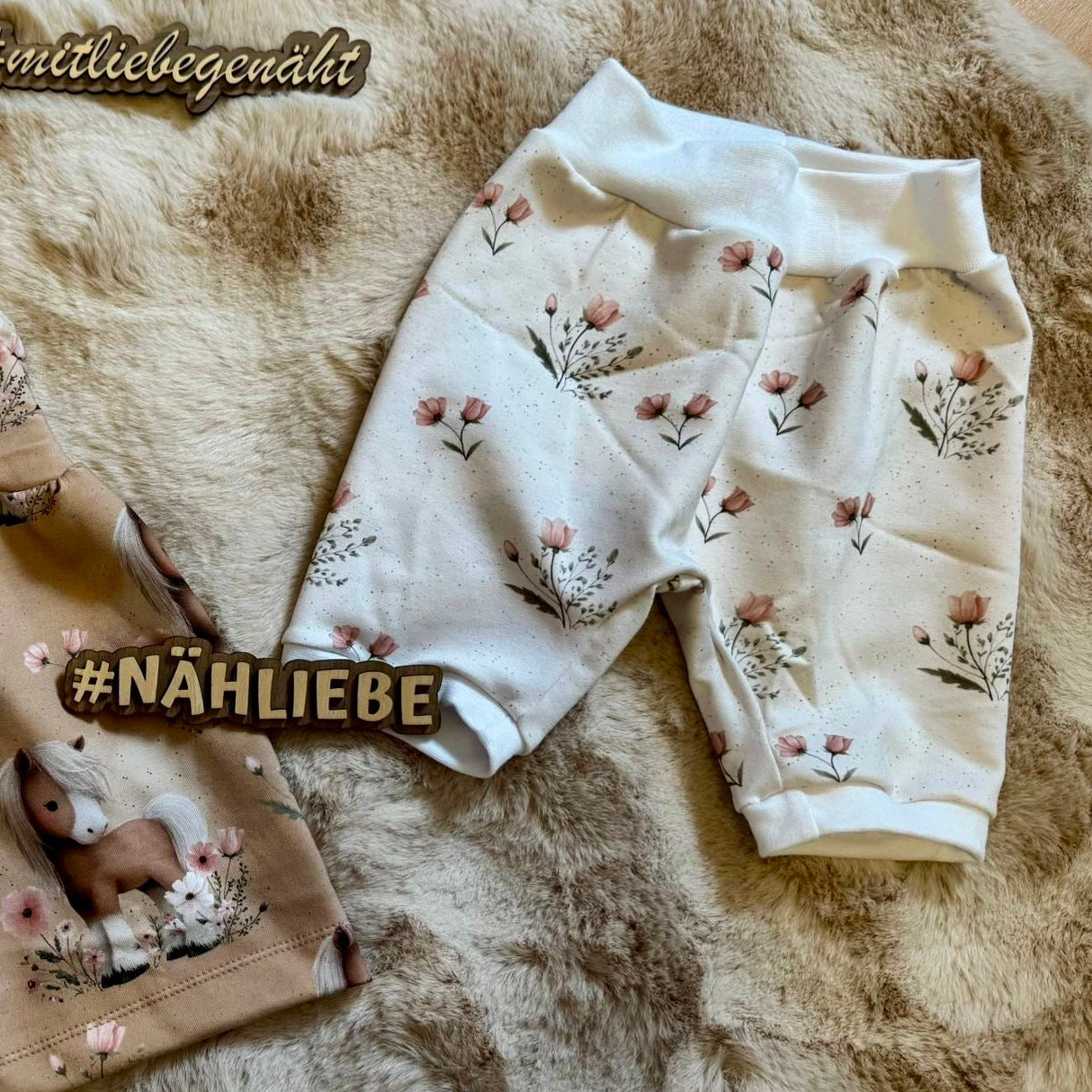 Blütenzauber | Blumen Stoff Meterware | Kinderstoff