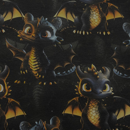 Jersey | Rib Jersey | French Terry "kleiner Drache"