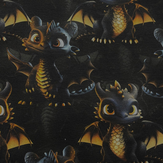 Jersey | Rib Jersey | French Terry "kleiner Drache"