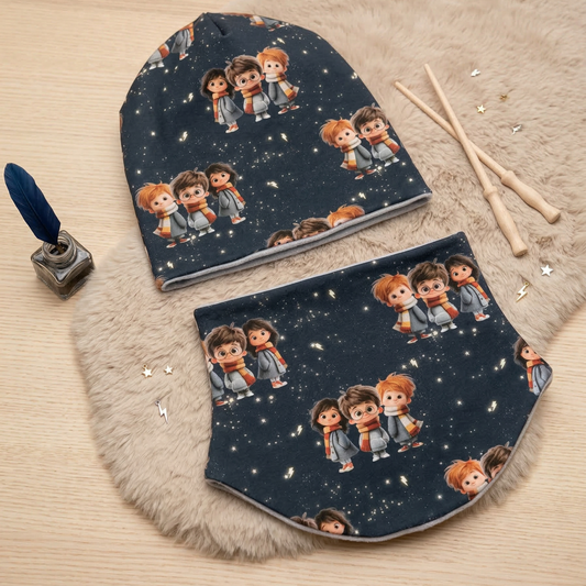 Zauberer | Magie Stoff Meterware | Kinderstoff