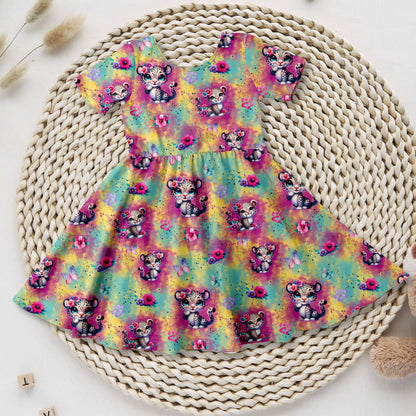Stoffe Meterware "Baby Leo" - Jersey oder French Terry