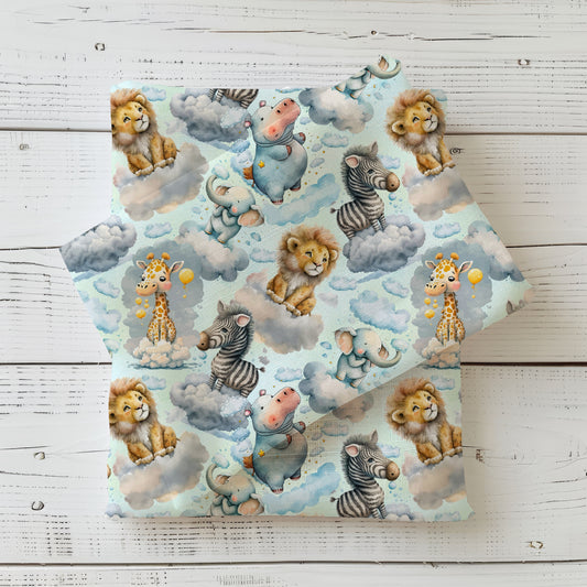 Jersey & French Terry – „Dschungelträume“  –  Bio Stoffe Meterware