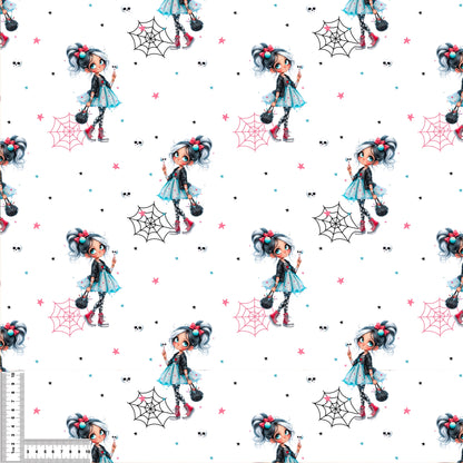 Stoffe Meterware "Rebel Girl" - Jersey oder French Terry
