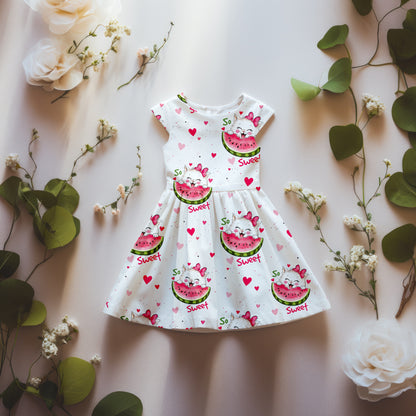 Stoffe Meterware "So Sweet " - Jersey oder French Terry
