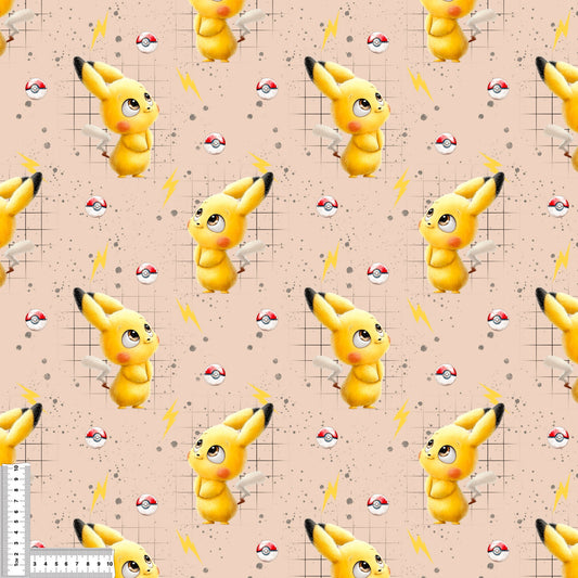 Stoffe Meterware "PikaPlüsch" - Jersey oder French Terry