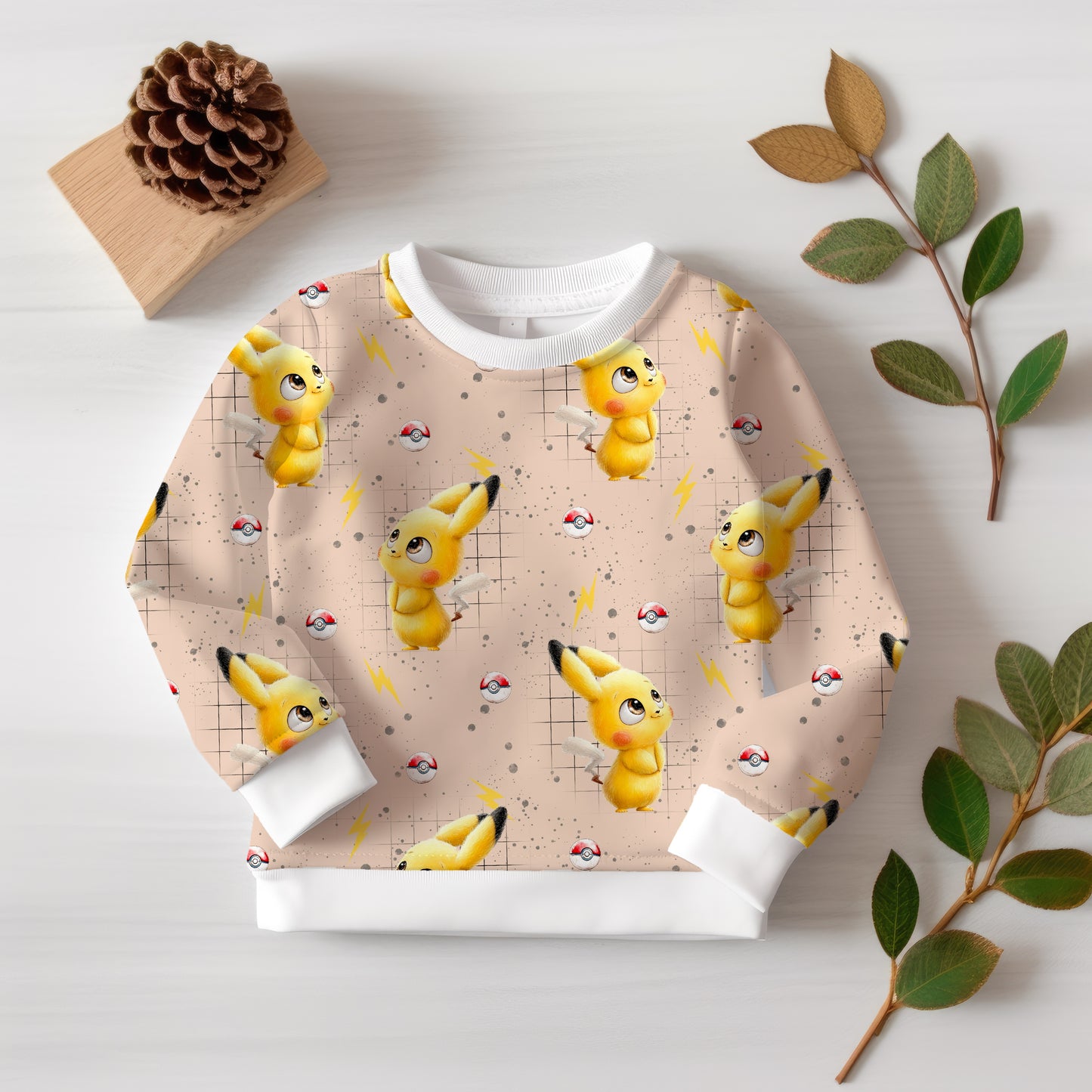 Stoffe Meterware "PikaPlüsch" - Jersey oder French Terry