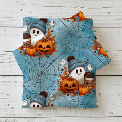 Stoffe Meterware " Spooky Autumn" - Jersey oder French Terry