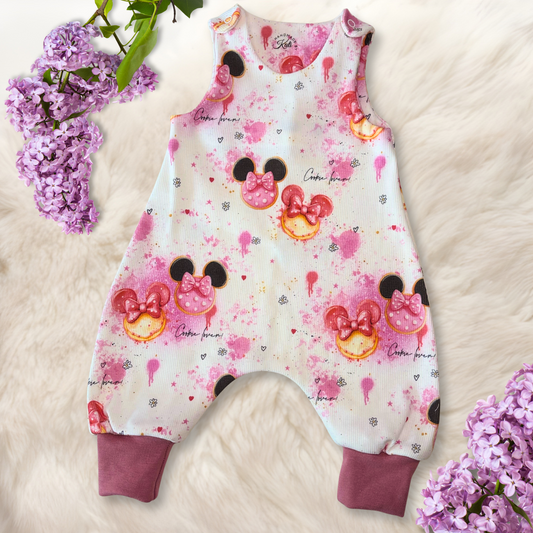 Handmade Baby Strampler "Cookie Lover"