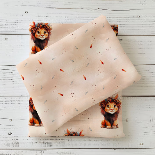 Kombi Stoffe Jersey | Rib Jersey | French Terry "kleiner Löwe"