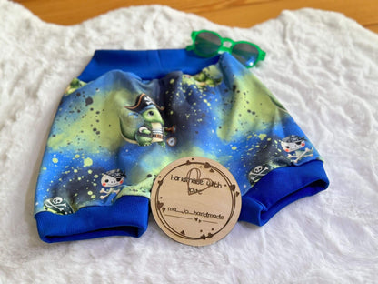 Stoffe Meterware "Piraten Dinos" - Jersey oder French Terry