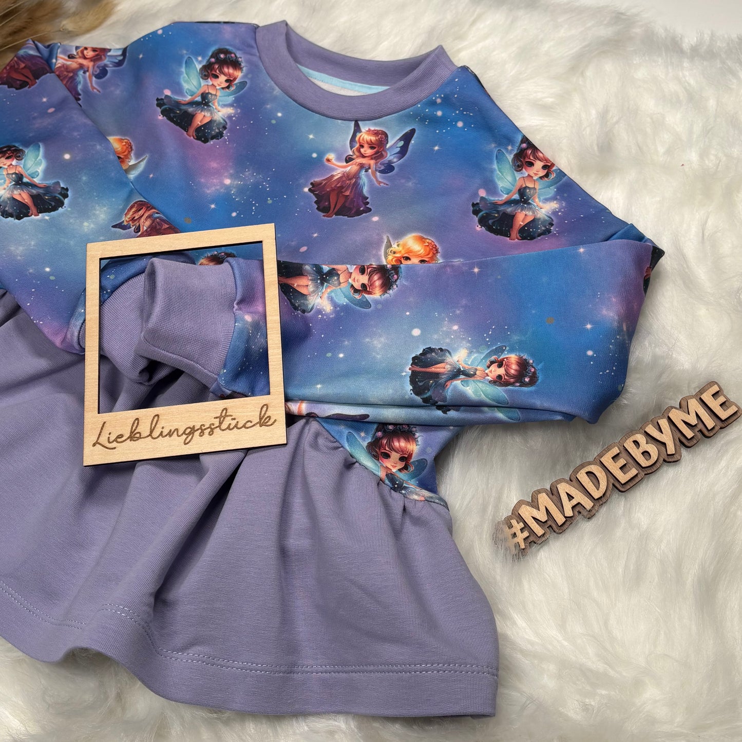 Sternenfee | Feen Stoff Meterware | Kinderstoff