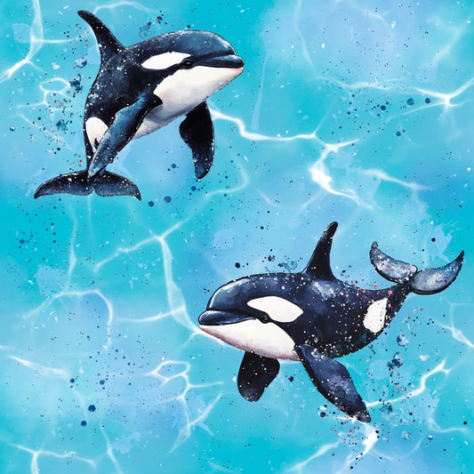 Ocean Spirit | Wal Stoff Meterware | Kinderstoff