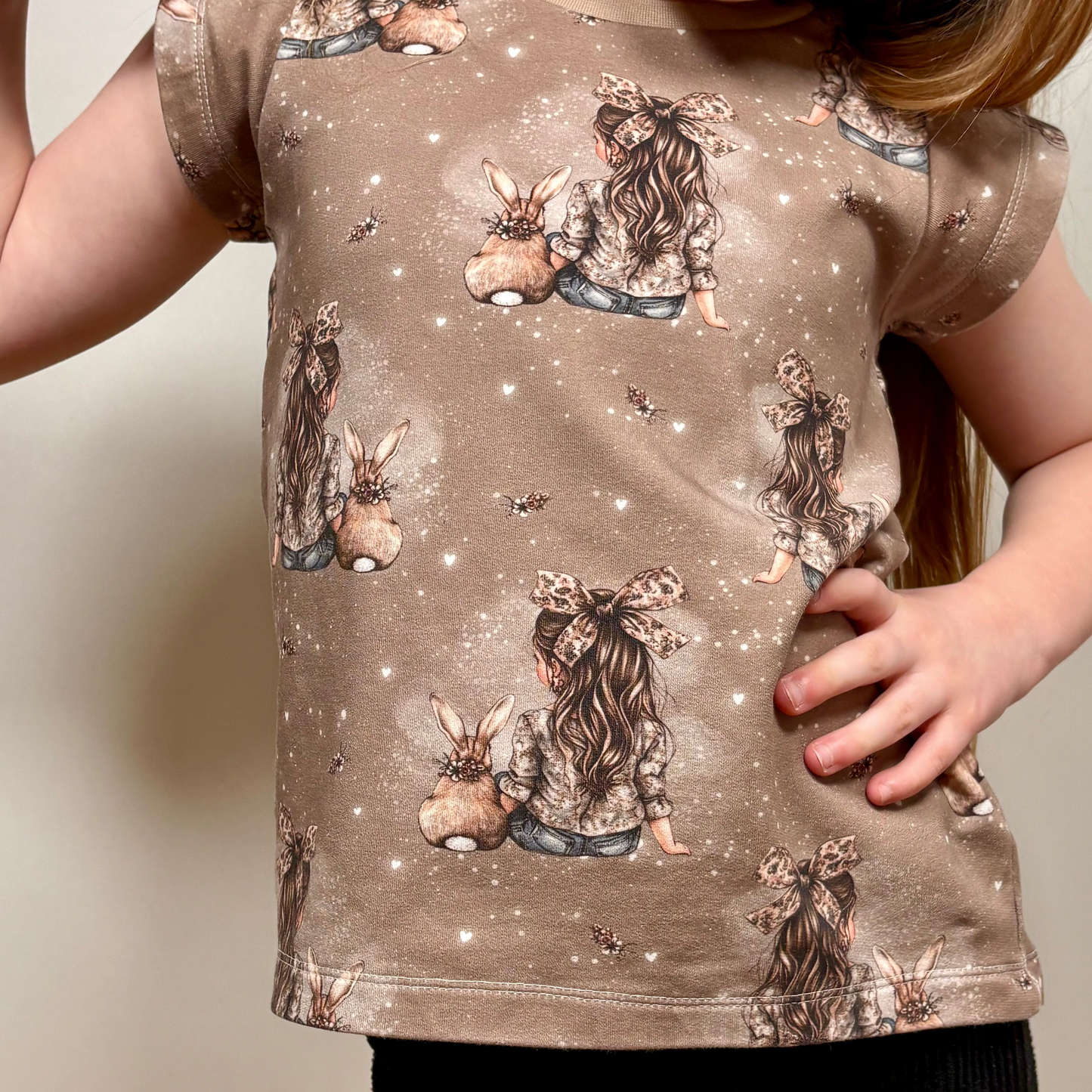 Bunny & Me | Hasen Stoff Meterware | Kinderstoff