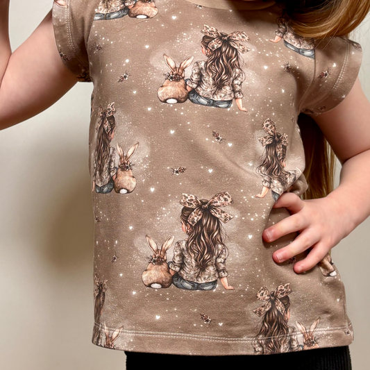 Bunny & Me | Hasen Stoff Meterware | Kinderstoff