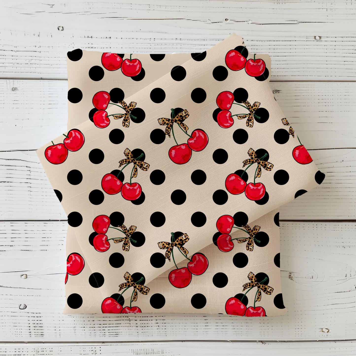 Leo Kirschen | Kirschen Stoff Meterware