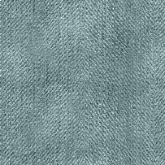 Kinderstoff Meterware Jersey |  French Terry - „Demin" blau | Kombi