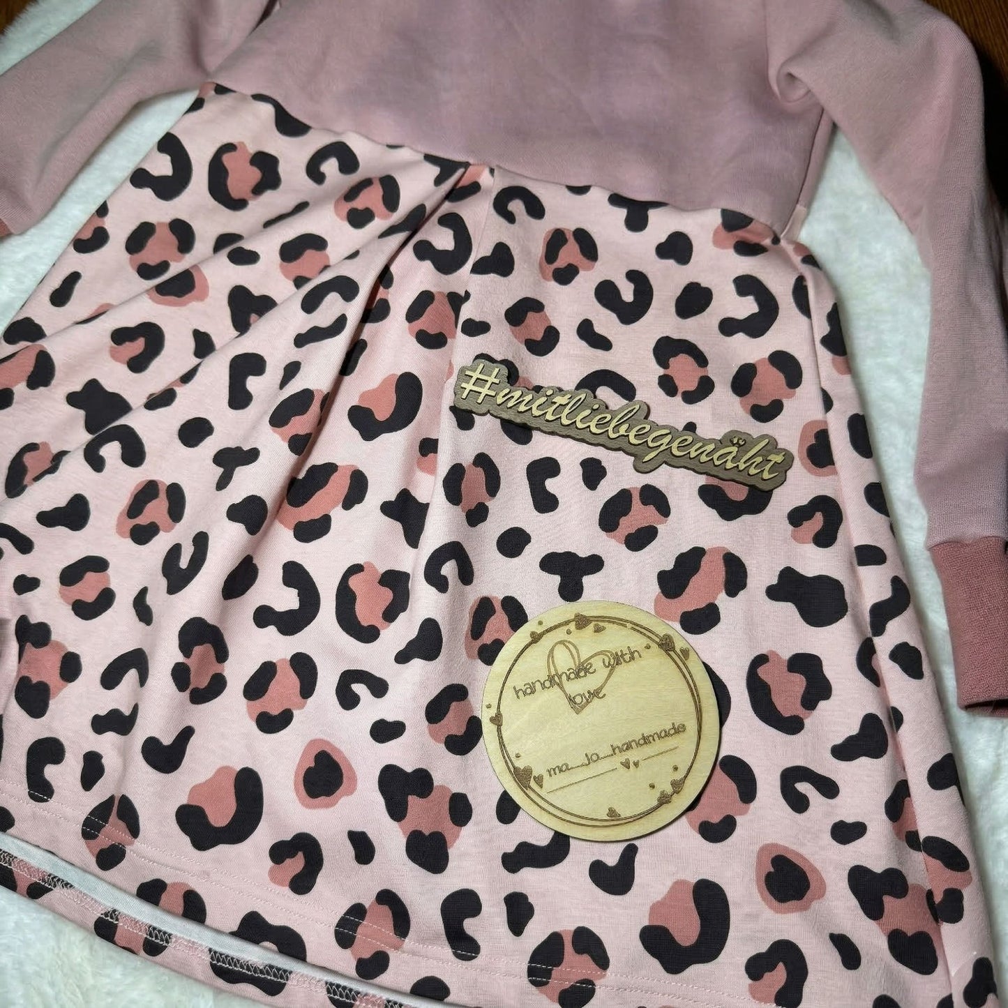 Soft Leo Rosa | Leo Stoff Meterware | Kinderstoff