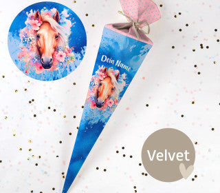 Personalisierte Schultüte "Lovely Horse" - Becky