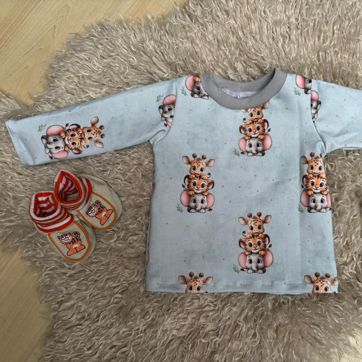 Dschungel Minis | Safari Stoff Meterware | Kinderstoff