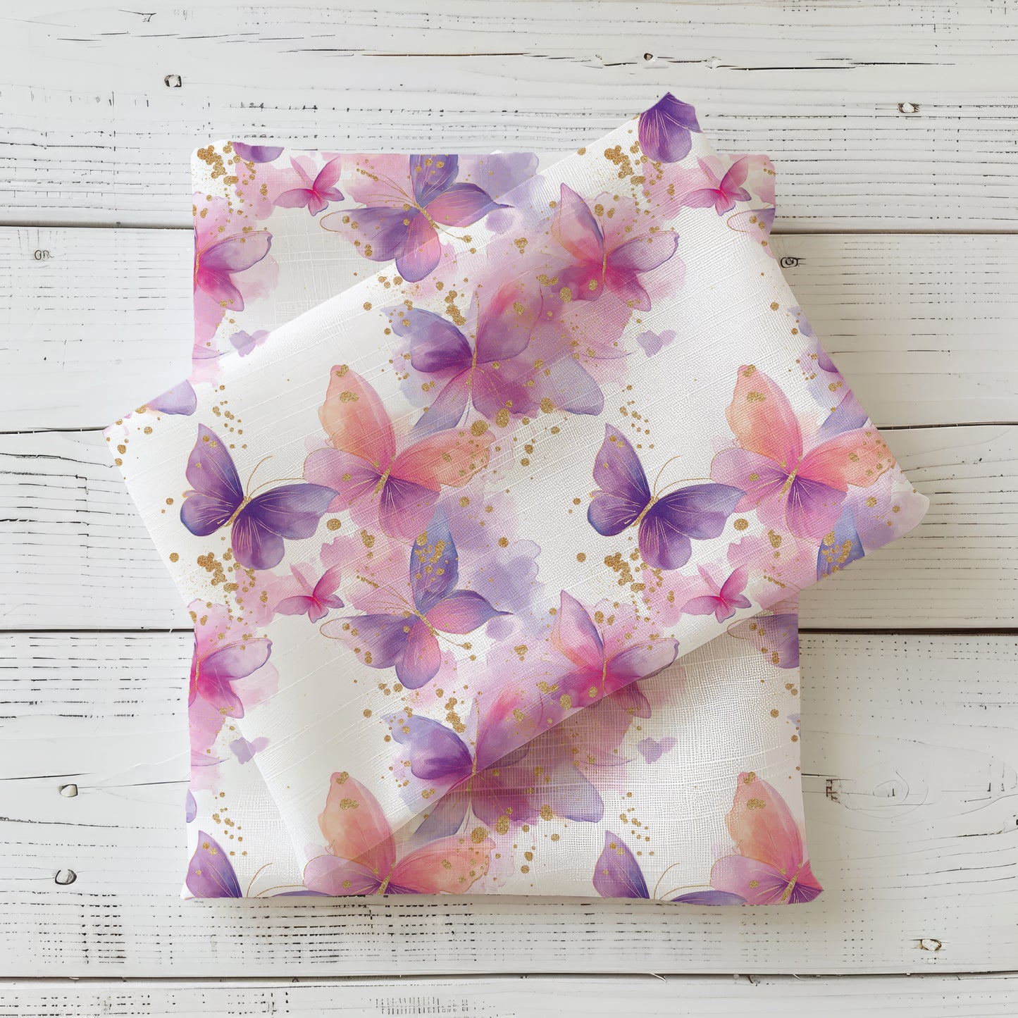 Schmetterlingstraum | Schmetterling Stoff Meterware | Kinderstoff