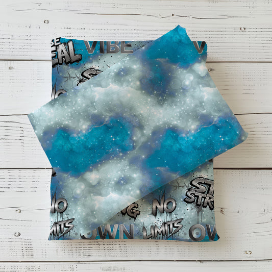 Jersey | Rib Jersey | French Terry Kombi Stoff „Be Real"