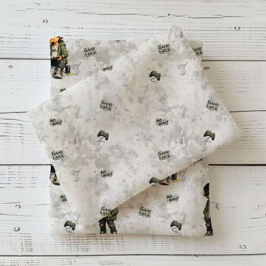 Jersey | Rib Jersey | French Terry Kombi Sroff „Urban Gamer" Ice Edition