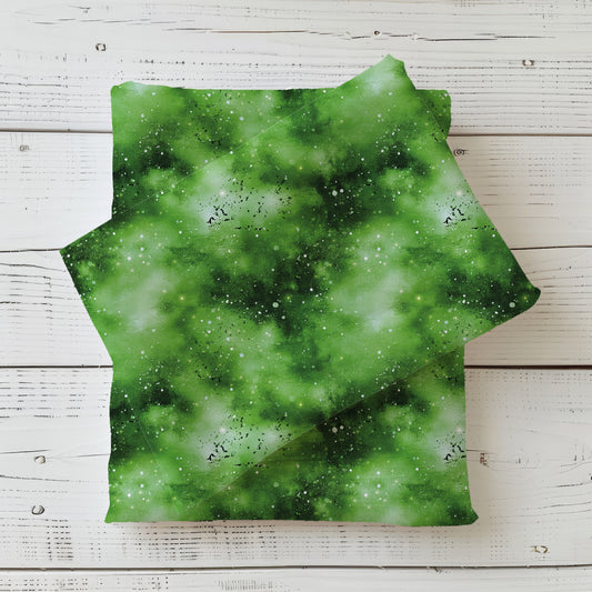 Jersey | French Terry Kombi Stoff „Toxic Galaxy“