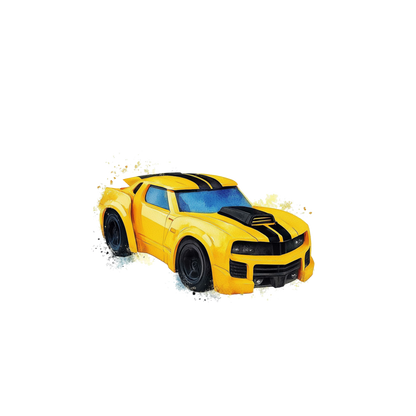 Bügelbild "RobotCars" in A4 für Textilien