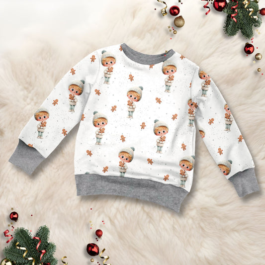 Sweatshirt Kinder "Lebkuchenliebe“ Boy Edition - French Terry