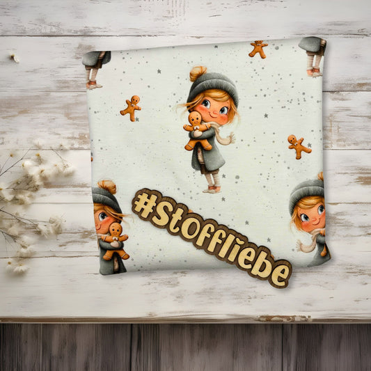 Jersey | Rib Jersey | French Terry "Lebkuchenliebe“ Girl Edition - Kinderstoff