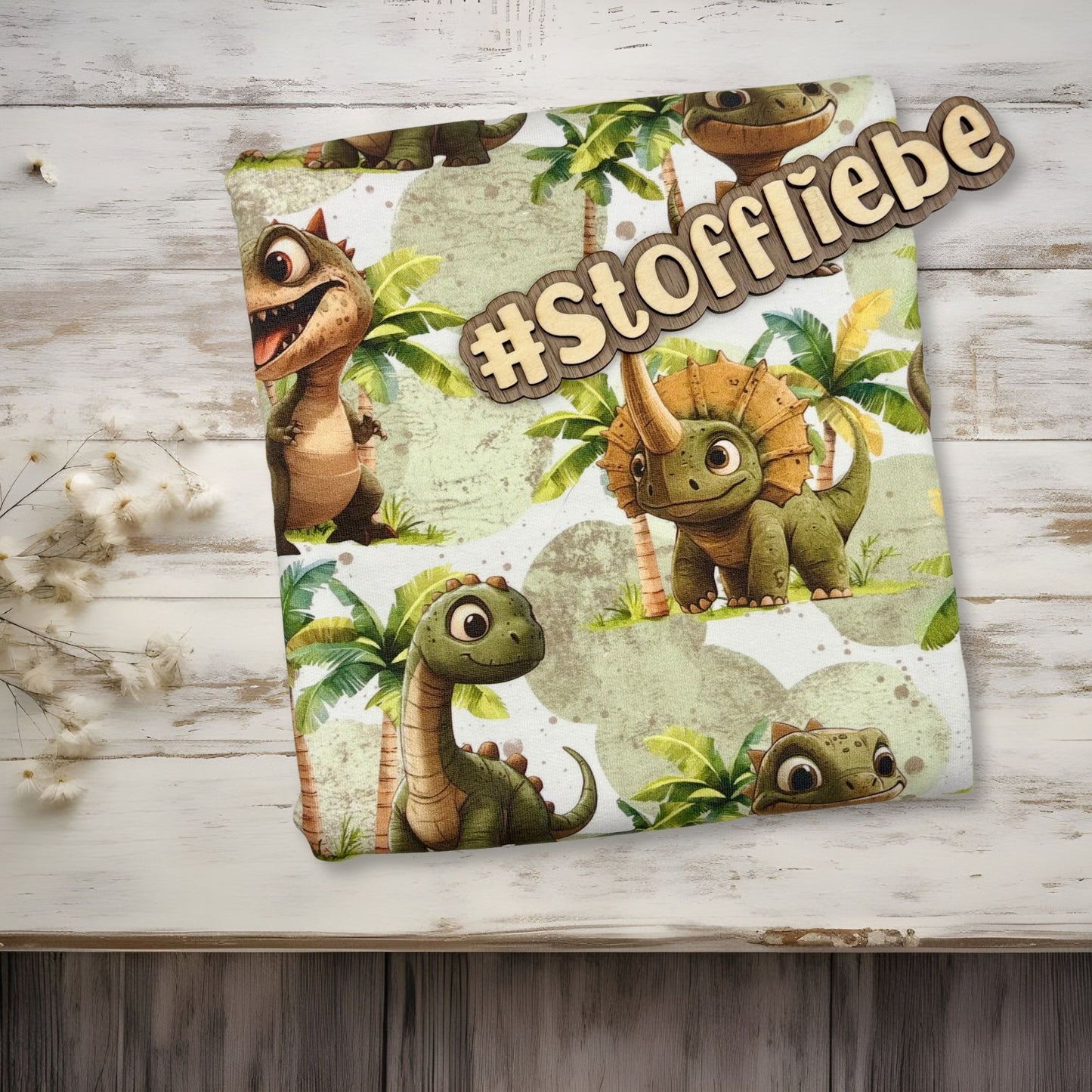 French Terry "Dino Friends" - 0,5m