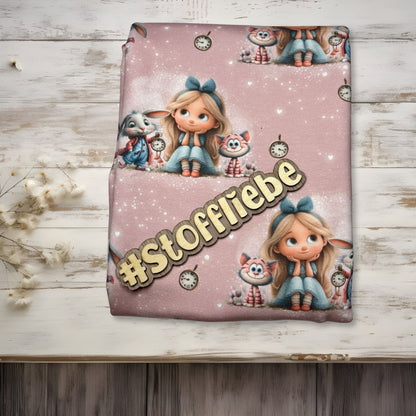 Jersey | Rib Jersey | French Terry "Mädchen im Wunderland"