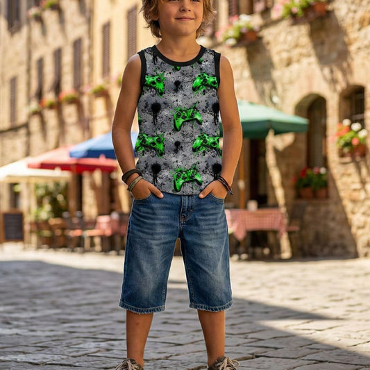 Next Level Gamer | Gaming Stoff Meterware | Kinderstoff