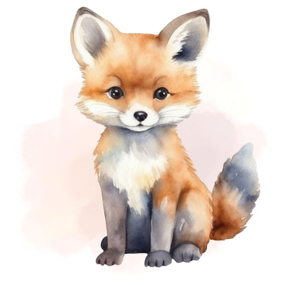 Bügelbilder für Textilien "Fuchs"