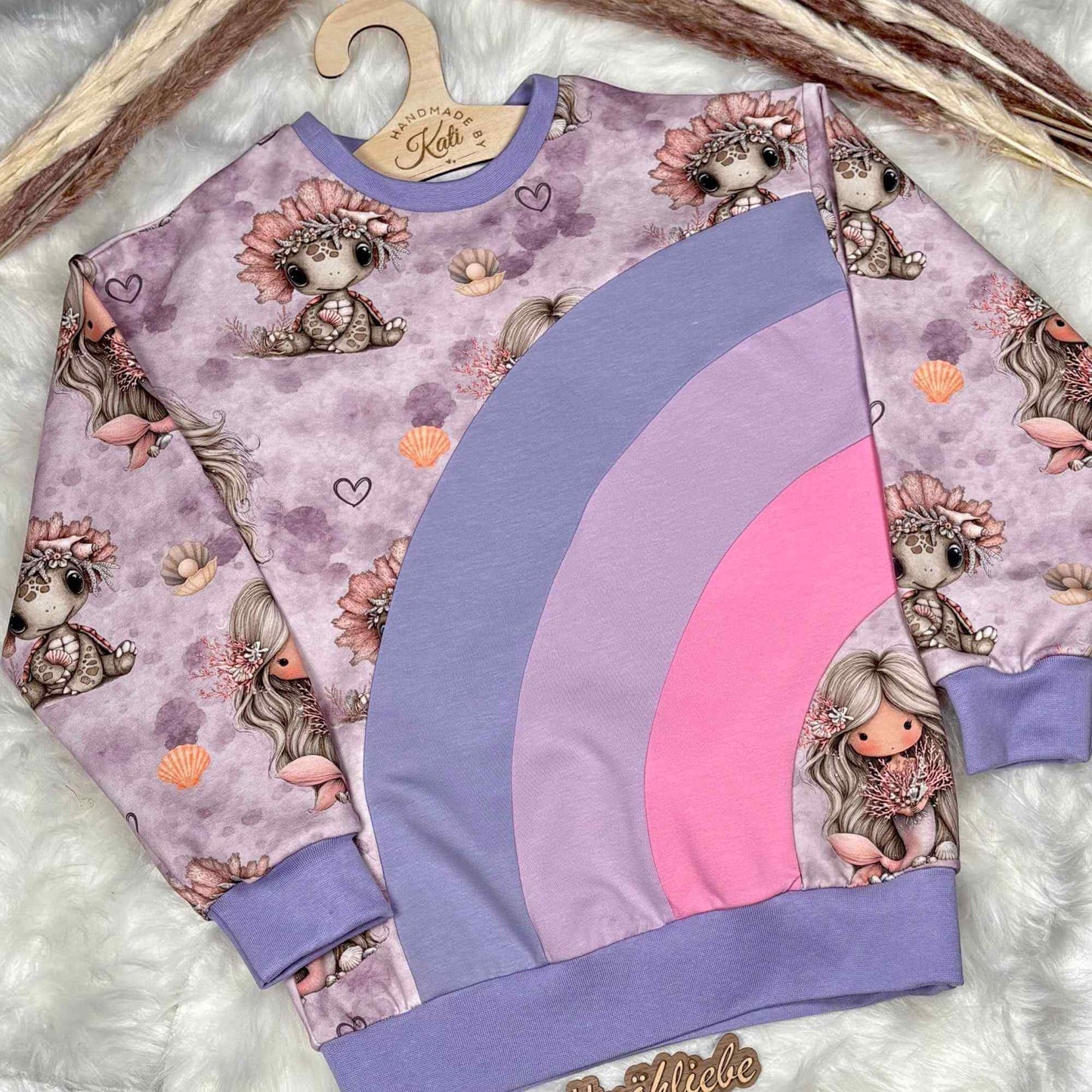 Magische Meeresfreunde | Meerjungfrau Stoff Meterware | Kinderstoff