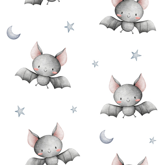 Jersey oder French Terry Halloween "Fledermaus"