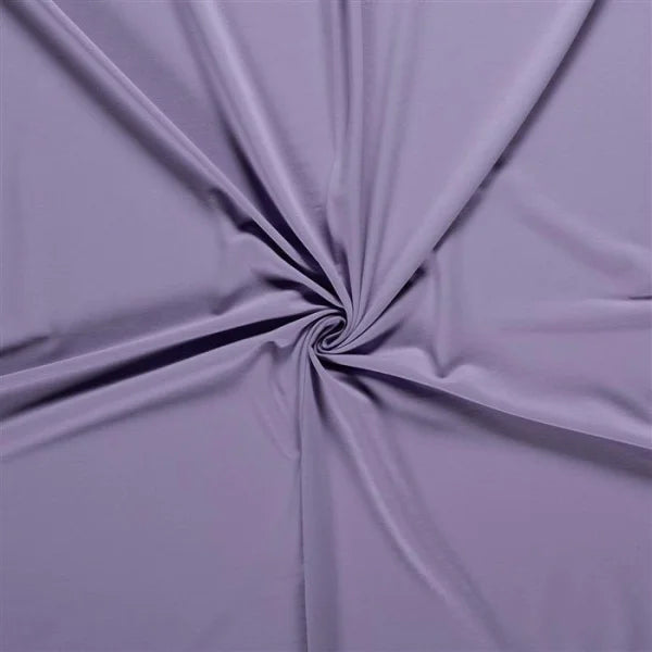 Uni Stoff Meterware - French Terry in Flieder