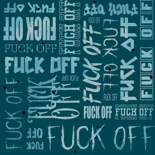 Softshell | Baumwolle| Musselin | Minky Viva La Rebell - petrol kombi